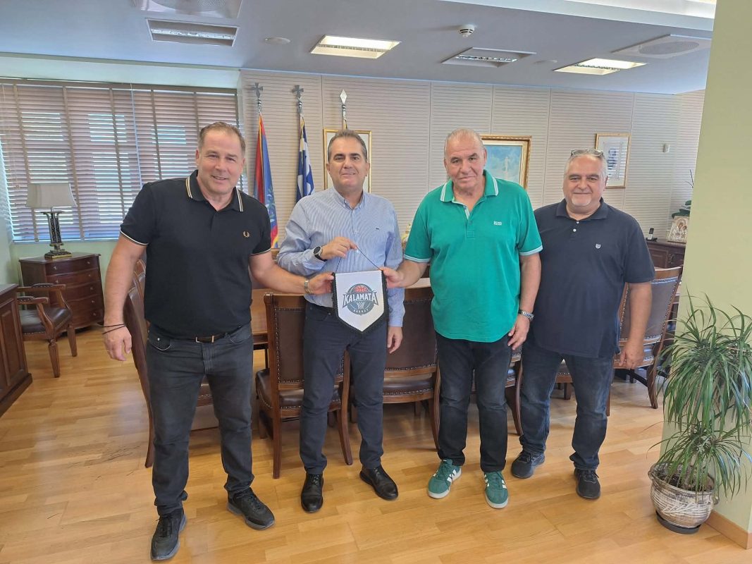 Στήριξη του Δήμου στη νέα προσπάθεια της Kalamata Basket