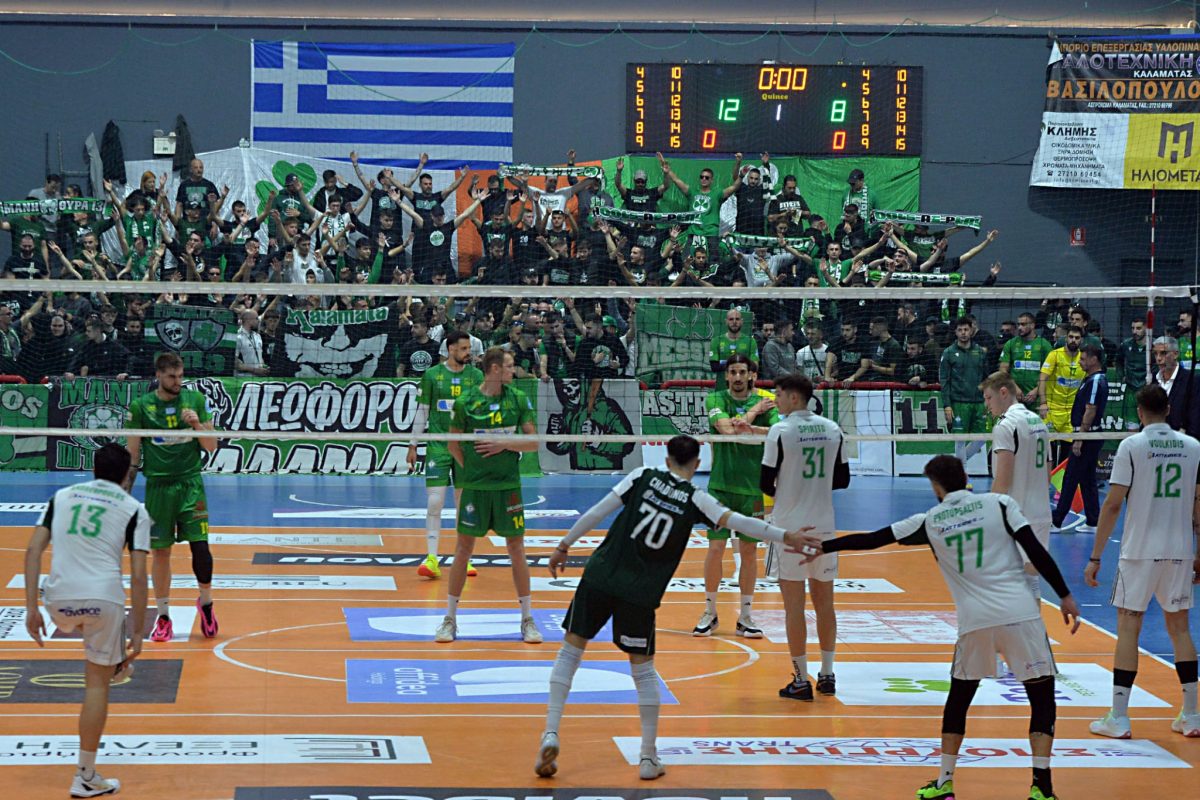 VOLLEY LEAGUE: Εντός με Παναθηναϊκό ξεκινά η Καλαμάτα '80