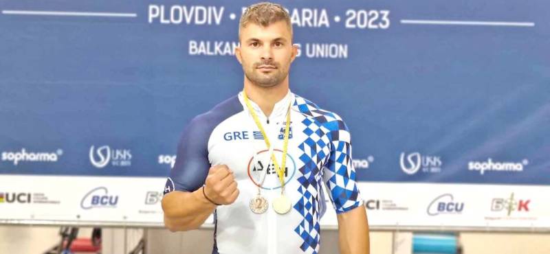 Δυο μετάλλιο στο Βαλκανικό Ποδηλασίας ο Καλογερόπουλος