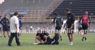 Χτύπησε και ο Τσιμικλής, αμφίβολη η συμμετοχή του την Κυριακή με Ερμιονίδα