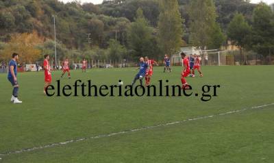 ΟΛΥΜΠΙΑΚΟΣ ΚΑΛΑΜΑΤΑΣ – ΣΠΕΡΧΟΓΕΙΑ 1-1: Πέμπτη ισοπαλία με το ίδιο σκορ για τους “ερυθρόλευκους”! (φωτό)