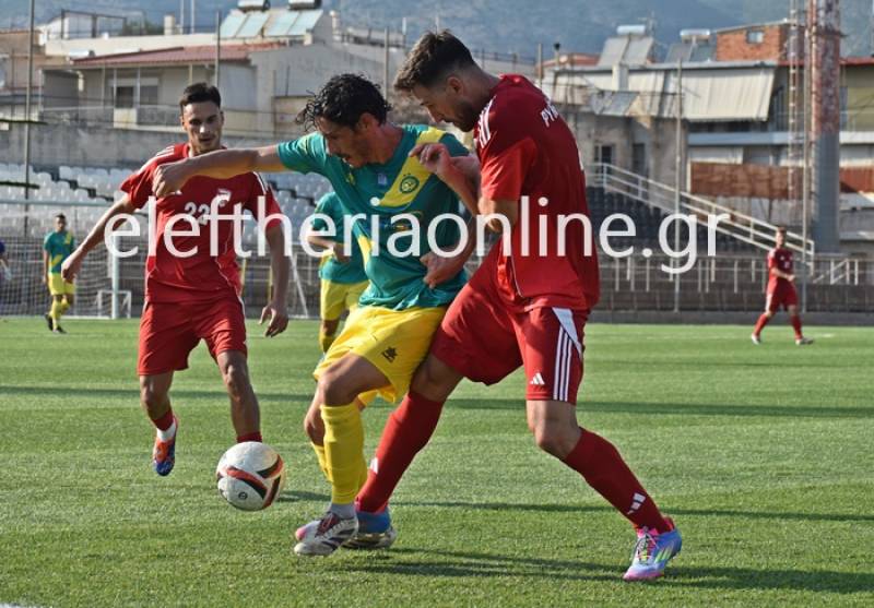 ΠΑΝΘΟΥΡΙΑΚΟΣ: Ισόπαλος 2-2 με την Θύελλα Πύργου (φώτο)