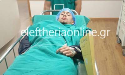 ΜΙΛΤΙΑΔΗΣ: Με επιτυχία η επέμβαση στον Διονύση Νικολόπουλο