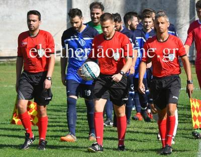 Δύο Μεσσήνιοι διαιτητές σε φιλικό στη Σπάρτη