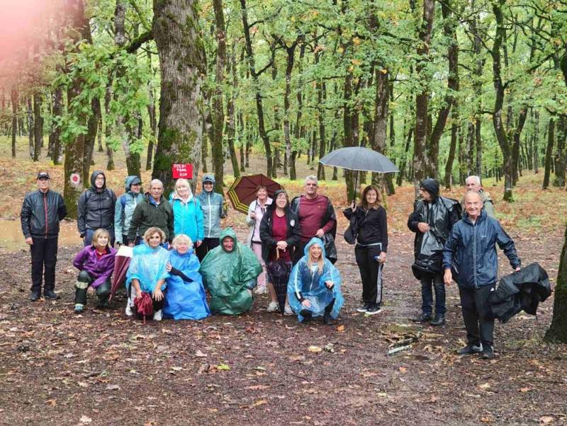 Πεζοπορία στο δάσος της Φολόης ο Σύλλογος Αθλούμενων Μεσσήνης