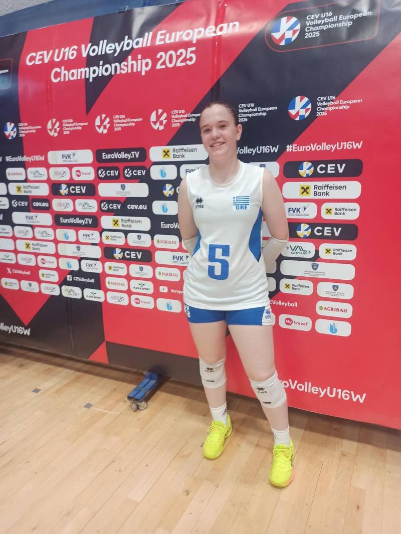 Στα τελικά του Ευρωπαϊκού U16 η Μαρία Χριστοπούλου