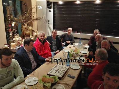 Εκοψε την πίτα του ο Τέλλος Άγρας