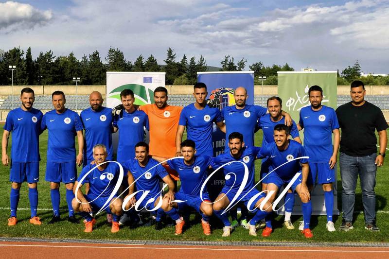 Παν. Χριστοφιλέας, Κ. Ηλιόπουλος και Τ. Χριστοφιλέας σε φιλικό αγώνα αλληλεγγύης (φώτο, βίντεο)