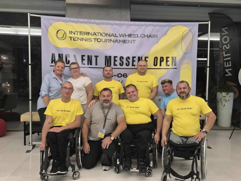 Πέφτει η αυλαία στο διεθνές τουρνουά τένις με αμαξίδιο