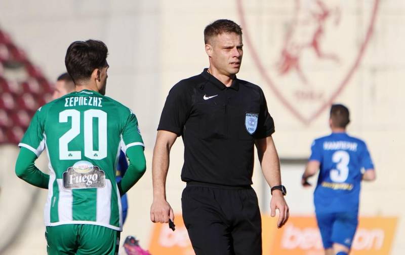 Ο Κεχαγιάς διαιτητής στο Καλαμάτα – Παναργειακός