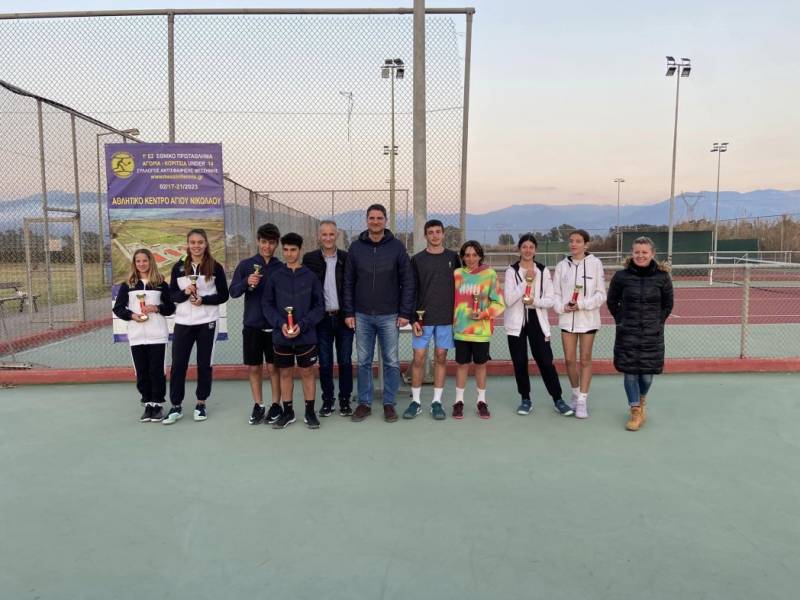 ΤΕΝΙΣ: Οι νικητές στο εθνικό πρωτάθλημα στη Μεσσήνη