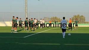 ΜΙΛΤΙΑΔΗΣ: Φιλικά 4-2 την Κ17 του Παναθηναϊκού στο Κορωπί (φώτο)