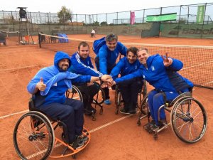Τένις με αμαξίδιο - Λαζαρίδης: Προκρίθηκε στον τελικό η εθνική ομάδα