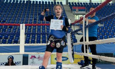 MUAY THAI: Χρυσό μετάλλιο η Δουβαρά στο διεθνές Open Cup στη Σερβία!