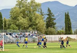 Α.Ο. ΔΙΑΒΟΛΙΤΣΙΟΥ – Α.Ο. ΜΕΘΩΝΗΣ 0-2: Με σκόρερ τους Μπάλα και Σπαντιδέα