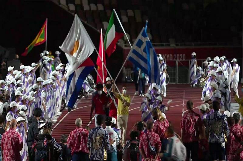 Παραολυμπιακοί Αγώνες: Η είσοδος Ελλάδας και Κύπρου στην τελετή λήξης (βίντεο)