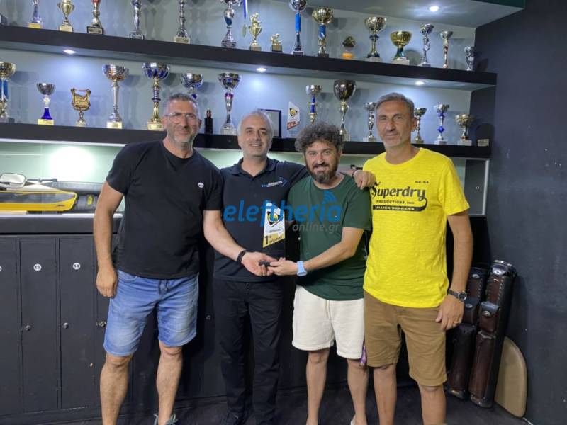 Πελοποννησιακό πρωτάθλημα 9μπαλου μπιλιάρδου: Πρώτος ο Καλαματιανός Δημήτρης Χριστόπουλος