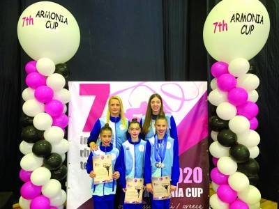 ΡΥΘΜΙΚΗ ΓΥΜΝΑΣΤΙΚΗ: Εξι μετάλλια η "Νίκη” στο “7ο Armonia Cup”