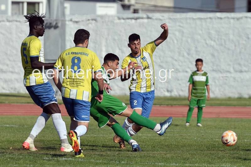 ΠΑΜΙΣΟΣ - ΚΥΠΑΡΙΣΣΙΑ 3-1: Νίκη γοήτρου σε ένα ντέρμπι από τα παλιά