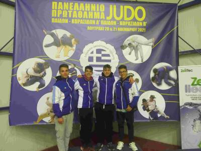 “ΟΛΥΜΠΙΟΝΙΚΗΣ ΚΑΛΑΜΑΤΑΣ": Εξαιρετική παρουσία στο πανελλήνιο πρωτάθλημα τζούντο