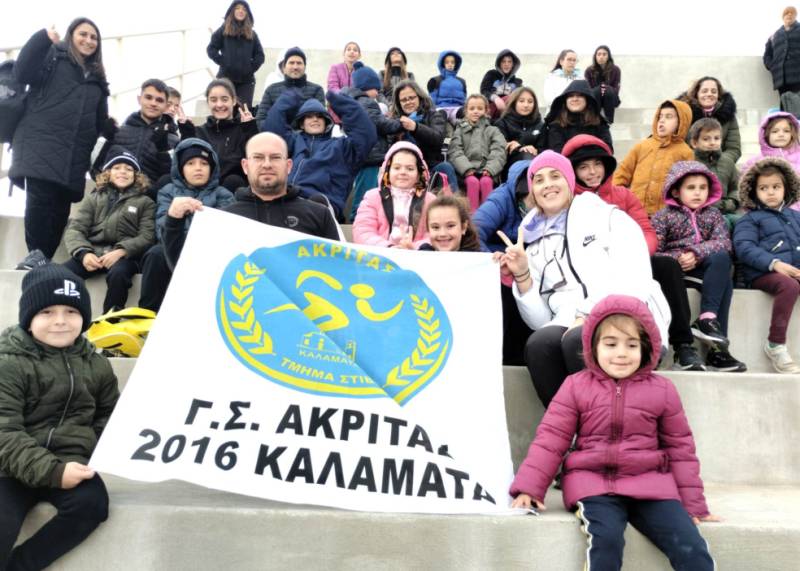 Γ.Σ. ΑΚΡΙΤΑΣ 2016: Συμμετείχε σε αγώνες στίβου στο Λουτράκι