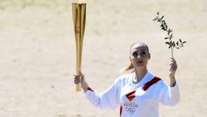 Ολυμπιακοί Αγώνες: Με την Κορακάκη ξεκίνησε το ταξίδι της φλόγας