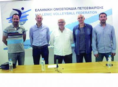 ΒΟΛΕΪ: Στο προπονητικό τιμ της εθνικής ανδρών ο Μυτσκίδης