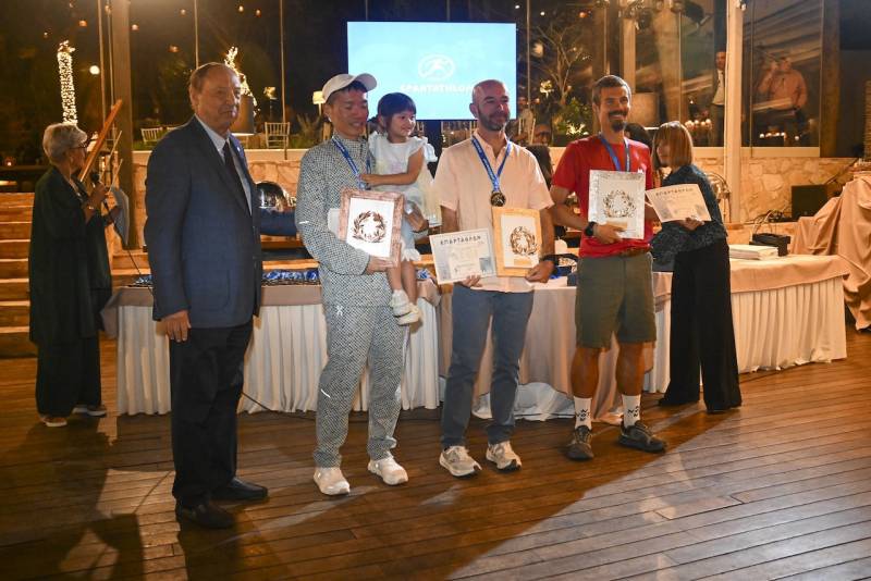Απονεμήθηκαν τα βραβεία στους νικητές στο «43ο Σπάρταθλον»