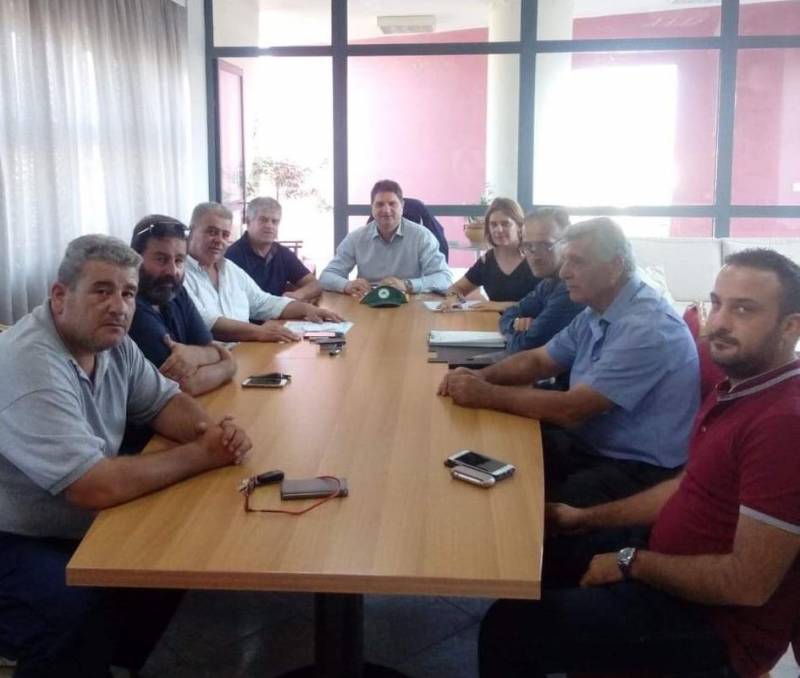 ΠΑΜΙΣΟΣ: Συνάντηση της διοίκησης με το δήμαρχο Μεσσήνης