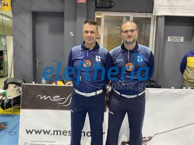 PRE LEAGUE ΓΥΝΑΙΚΩΝ: Κοσμάς και Κτενάς διαιτητές στο Απόλλων Καλαμάτας - ΑΣ Ελπίς