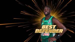 Κορυφαίος αμυντικός της Greek Basketball League και για τη σεζόν 2024-25 ο Τζέριαν Γκραντ