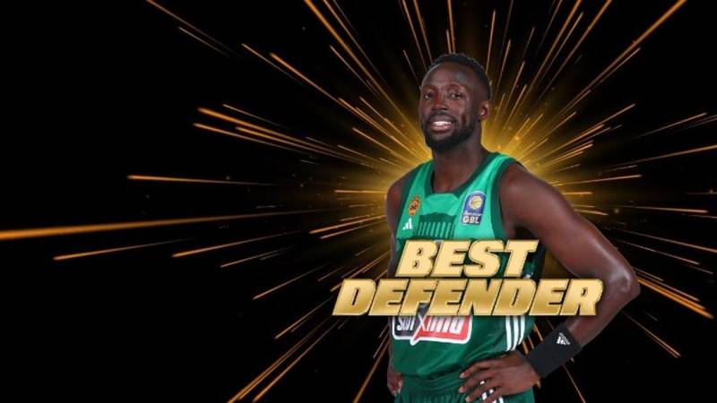 Κορυφαίος αμυντικός της Greek Basketball League και για τη σεζόν 2024-25 ο Τζέριαν Γκραντ