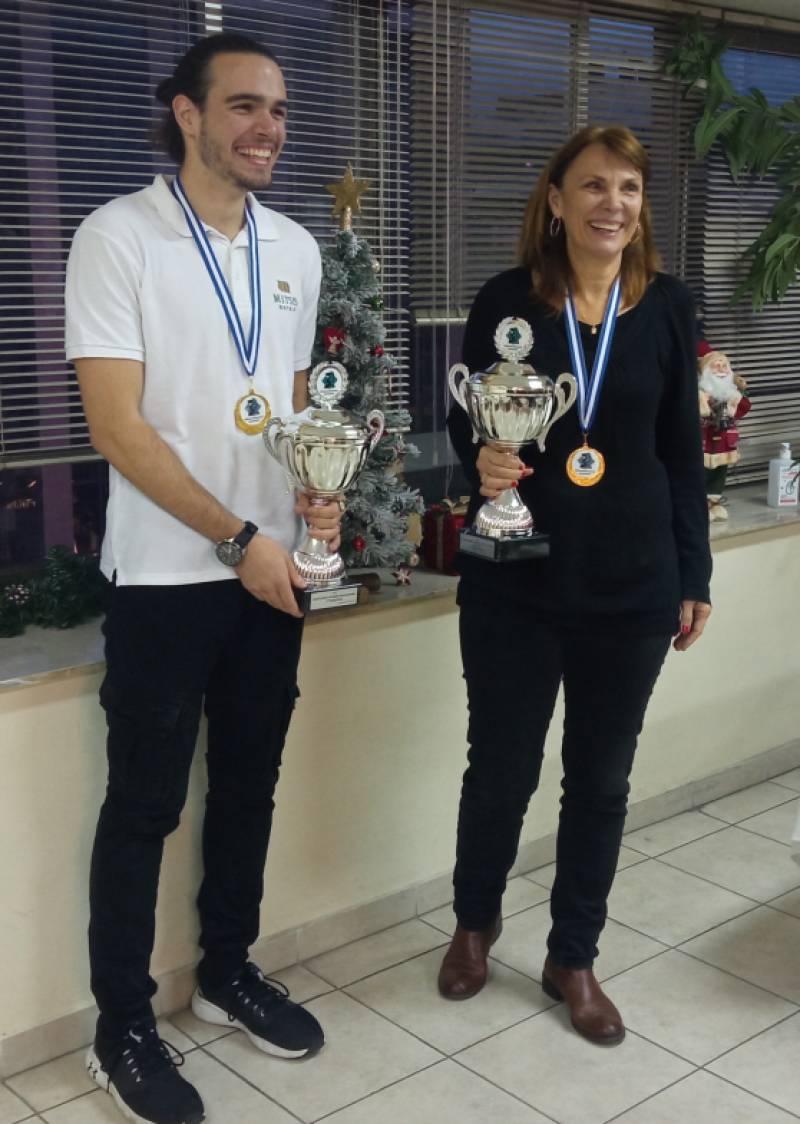 ΣΚΑΚΙ: Πρωταθλήτρια Ελλάδας η Μαρίνα Μακροπούλου του ΝΟΚ!