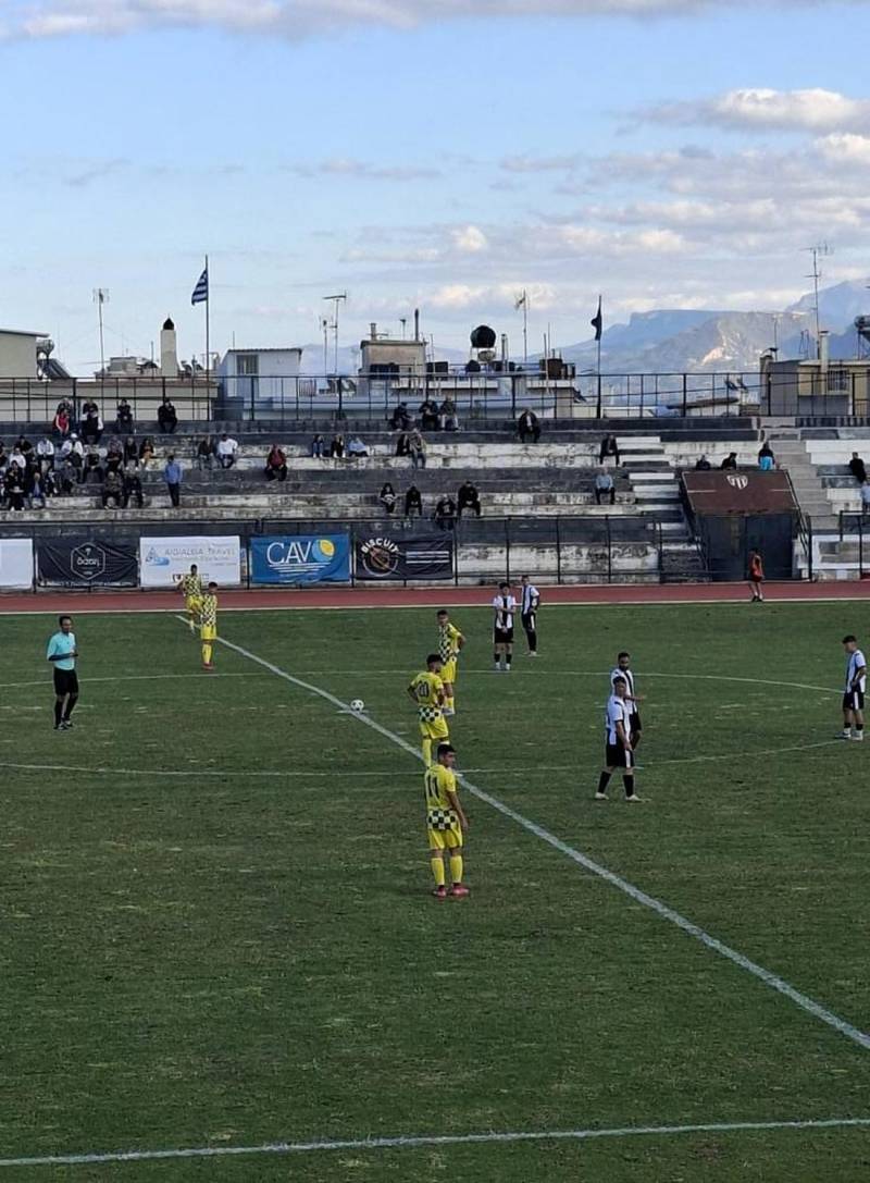 ΠΑΝΑΙΓΙΑΛΕΙΟΣ – ΠΑΝΘΟΥΡΙΑΚΟΣ 1-0: Ξανά άσφαιρος και δεύτερη εκτός έδρας ήττα