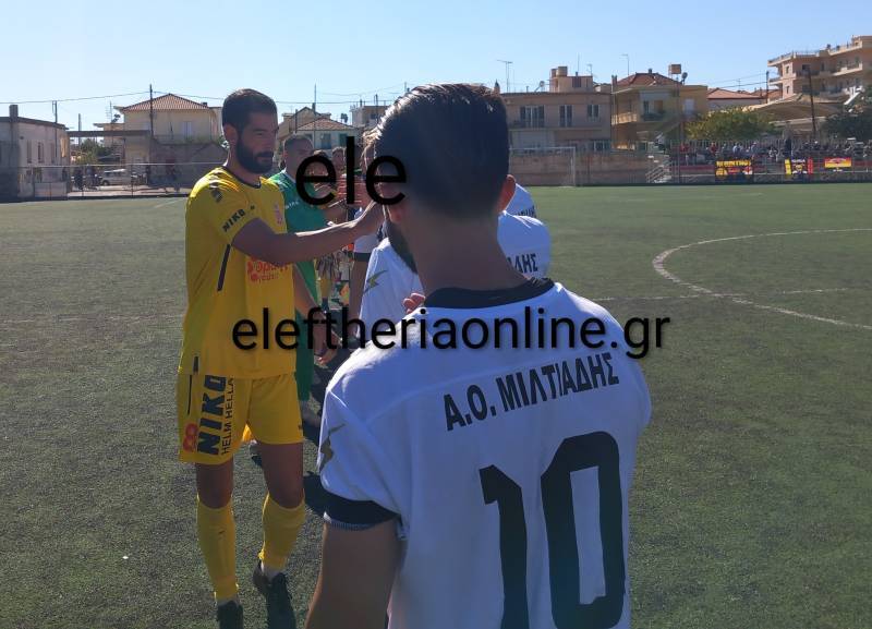 Ισόπαλος ο Μιλτιάδης στο ντέρμπι με Πύργο, βαθμός στο 92' για Θουρία στο Λουτράκι