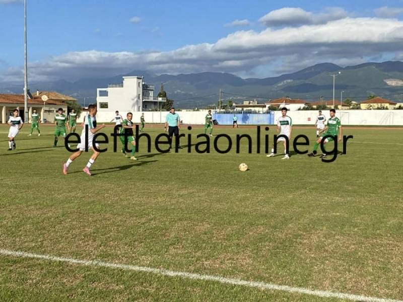 Ισοπαλία στη Μεσσήνη ανάμεσα σε Πάμισο και Μεσσηνιακό