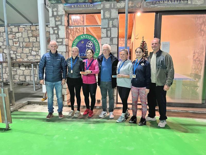 Διάκριση για τον Σύλλογο Αντισφαίρισης Μεσσήνης