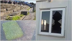 Γήπεδο Κυπαρισσίας: Εικόνα εγκατάλειψης σε έναν ιστορικό χώρο του μεσσηνιακού ποδοσφαίρου (φώτο)