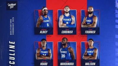 Με Φουρνιέ και επτά ακόμη παίκτες της Euroleague η προεπιλογή της Γαλλίας