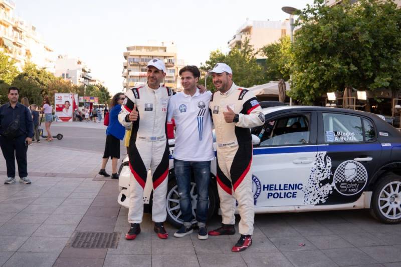 Το αγωνιστικό &quot;περιπολικό&quot; της Ελληνικής Αστυνομίας παρουσιάστηκε στην Καλαμάτα