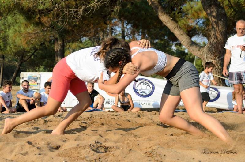 ΑΡΙΣΤΟΔΗΜΟΣ: Διοργανώνει πανελλήνιο αναπτυξιακό τουρνουά πάλης στην άμμο