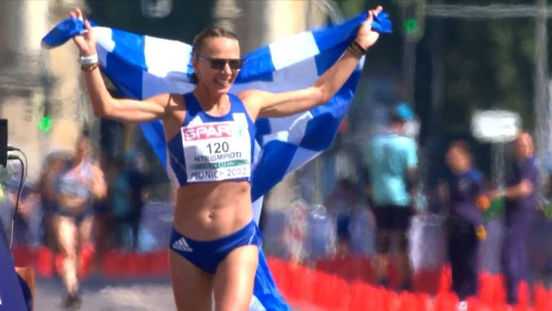 Πρωταθλήτρια Ευρώπης στα 35 χλμ βάδην η Ντρισμπιώτη (βίντεο)
