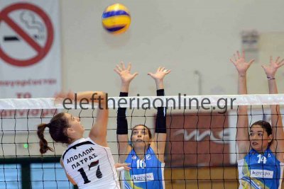 A2 ΒΟΛΕΪ ΓΥΝΑΙΚΩΝ: Τρίποντο πήρε ο Ακρίτας με Απόλλωνα Πάτρας