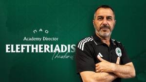 Ο Παναθηναϊκός ανακοίνωσε την επιστροφή Ελευθεριάδη στην τεχνική διεύθυνση της Ακαδημίας του