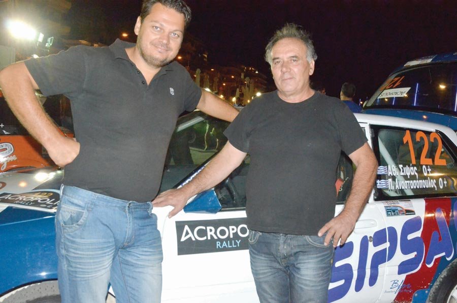 Σιψάς και Αναστασόπουλος ετοιμάζονται για το Ράλι Ακρόπολις