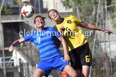 Γυναικείο ποδόσφαιρο υψηλού επιπέδου στην Καλαμάτα - Το Βέλγιο 2-1 την Ελλάδα σε φιλικό