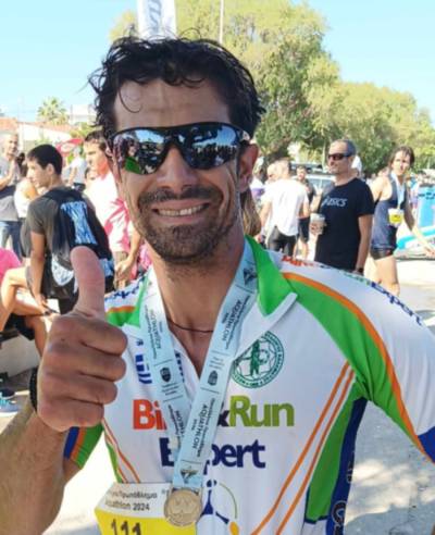 Ο Φλέσσας 13ος στο πανελλήνιο πρωτάθλημα aquathlon