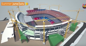 Το εντυπωσιακό νέο γήπεδο Camp Nou της Μπαρτσελόνα (βίντεο)