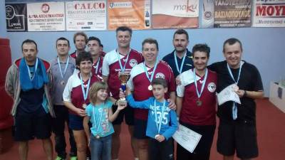 Η "Ping pong Kαλαμάτας" πήρε το Κύπελλο Πελοποννήσου