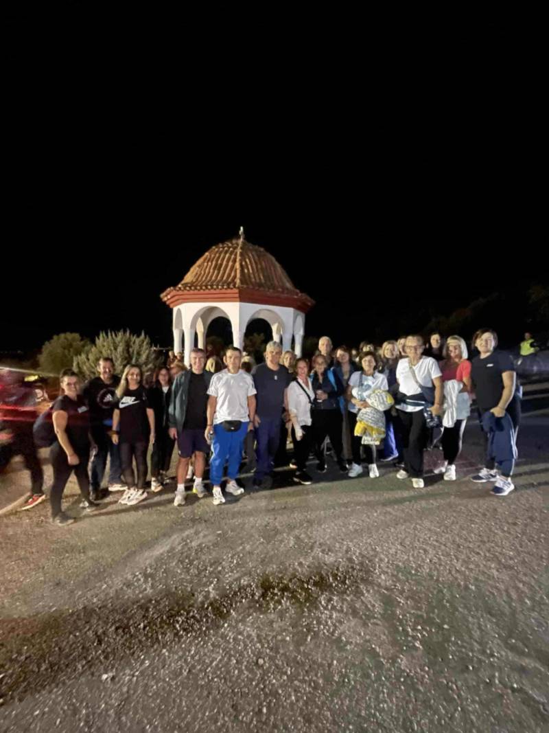 ΣΥΛΛΟΓΟΣ ΑΘΛΟΥΜΕΝΩΝ ΜΕΣΣΗΝΗΣ: Νυχτερινή πεζοπορία στη Μονή Βουλκάνου